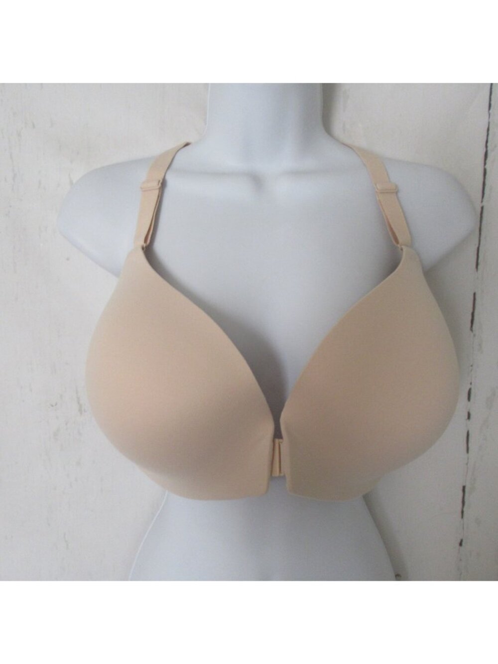 Soma Bra 40DD Cream Tan Enbliss Front Closure Racerback Underwire